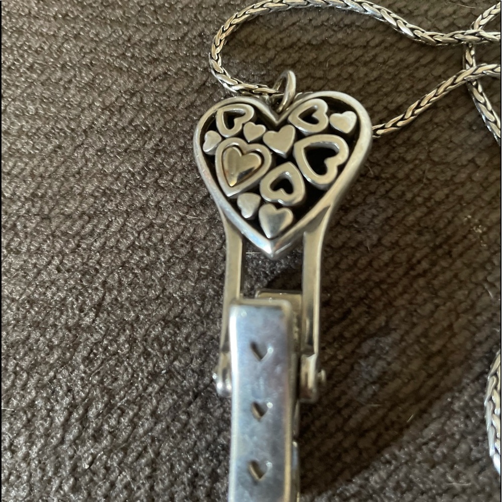 Sterling silver Brighton ID/ badge  holder
